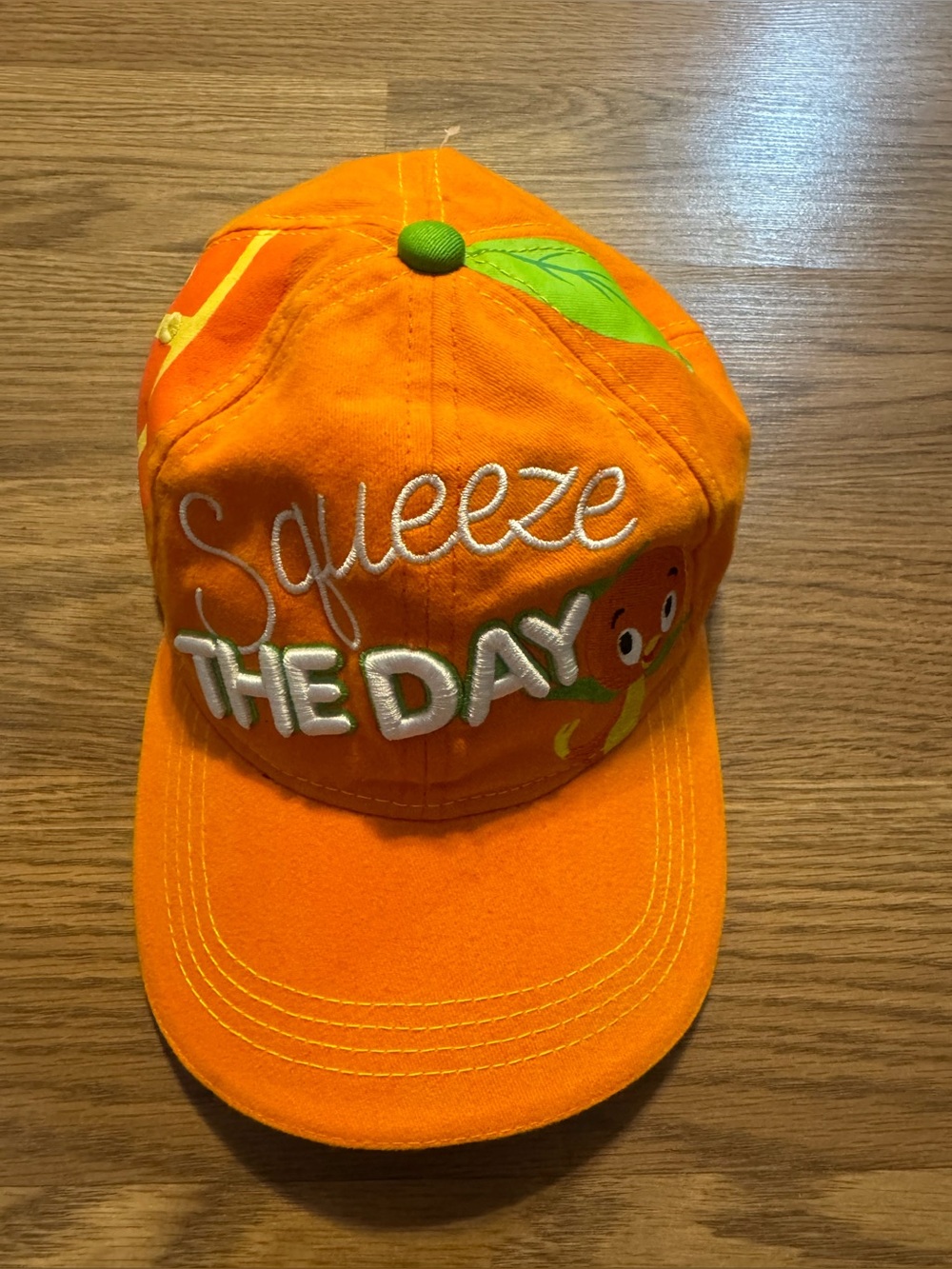 Disney Orange Hat with Branded Tag